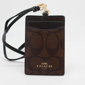 Coach Lanyard Badge Holder